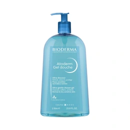 Гель для душа Bioderma Atoderm Gentle Shower Gel для сухой и чувствительной кожи, 1 л - Сүрөт 1