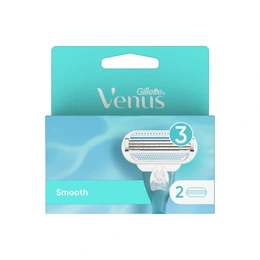 Женские сменные кассеты Gillette Venus Smooth, 2 шт - Сүрөт 1