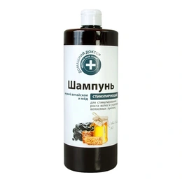 Шампунь Домашний доктор Мумие алтайское и мед, 1 л - Сүрөт 1