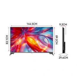 Телевизор Yasin 65″ 65UD81 WebOS 4K - Сүрөт 3