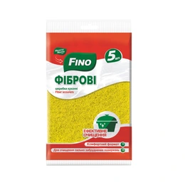 Скребки кухонные Мелочи жизни фибровые, 5 шт - Сүрөт 1