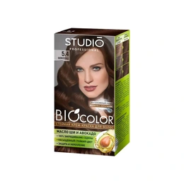 Стойкая крем-краска для волос biocolor тон 5.4 шоколад, Studio professional, 115 мл - Сүрөт 1