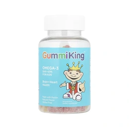 Жевательные мармеладки для детей GummiKing Omega-3, 60 шт - Сүрөт 1