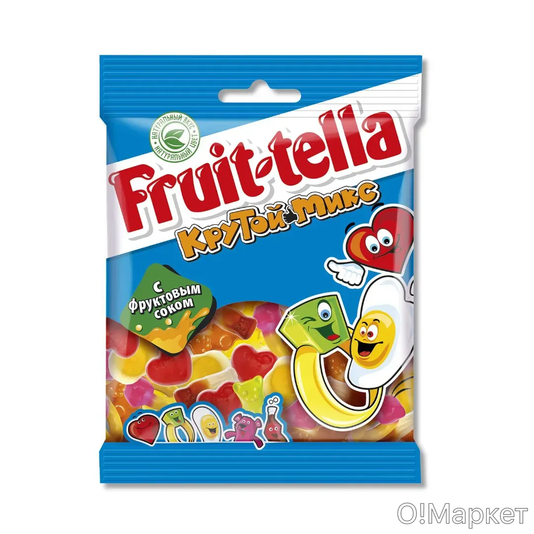 Мармелад Fruit-tella Cool Mix, 70г · O!Market