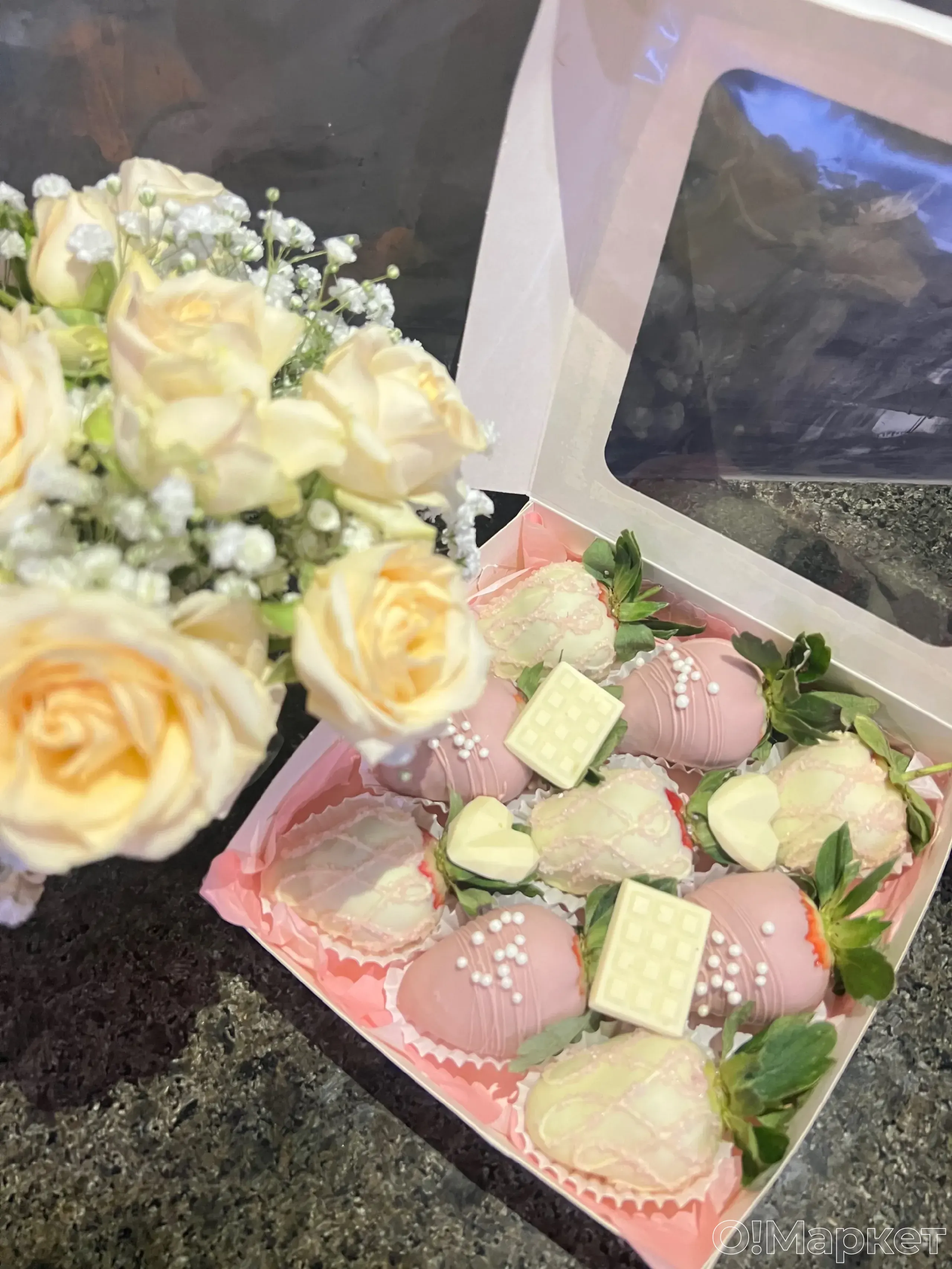 клубника в бельгийском шоколаде Callebaut · O!Market